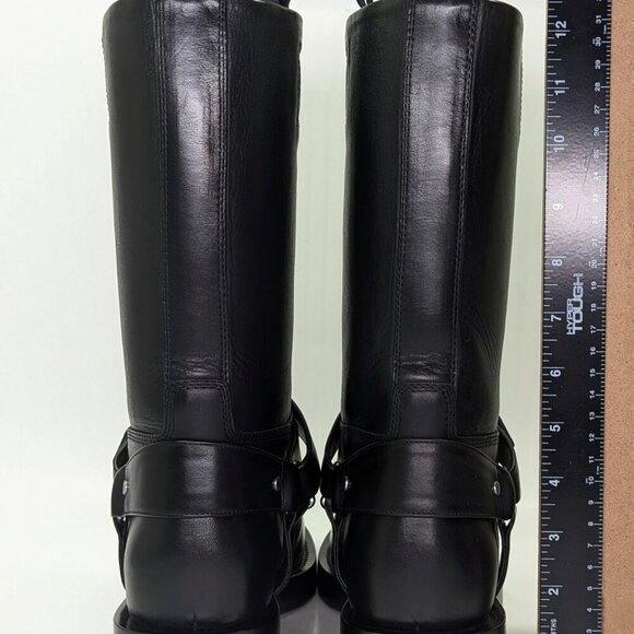Burberry Women's Saddle Low Harness Strap Boots Black Size 39 MSRP $1,890 - Picture 10 of 14
